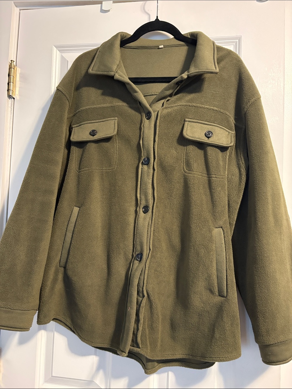 Uni-Sex Amazon Olive Utility Fleece Jacket